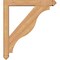Ekena Millwork Funston Arts and Crafts Smooth Bracket w/ Offset Brace, Western Red Cedar, 5 1/2"W x 34"D x 38"H BKT0604X34X38FST03SWR - alternate 4